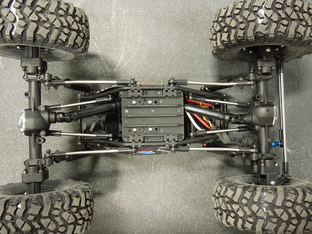 Titanium Suspension Links for Gmade R1, Blue Monkey RC